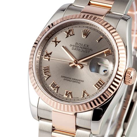 rolex datejust rose gold.